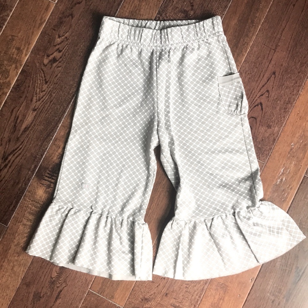 Between Girls Pima Cotton Ruffle Pants Girl 7